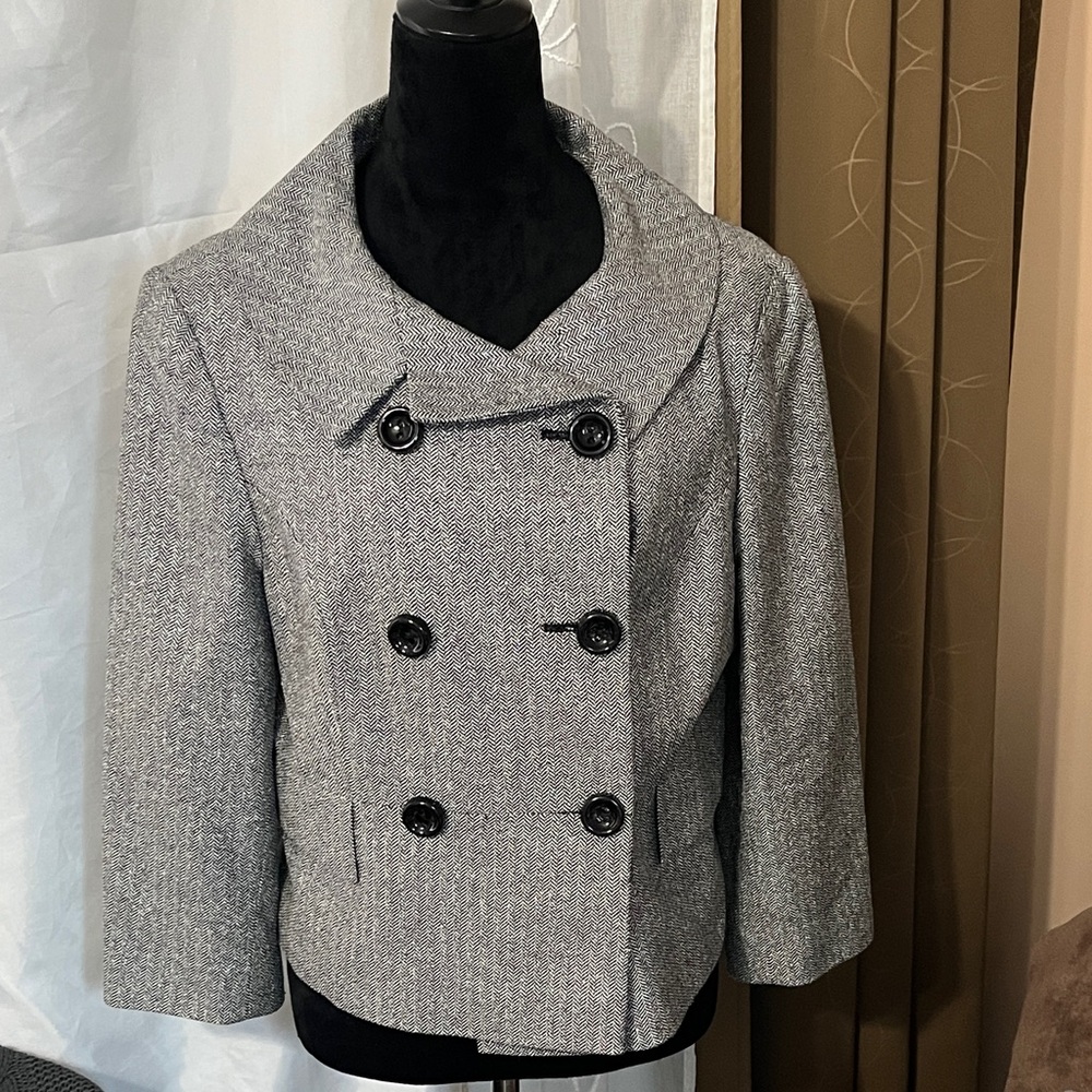 Chic Double-Breasted Women's Pea Coat